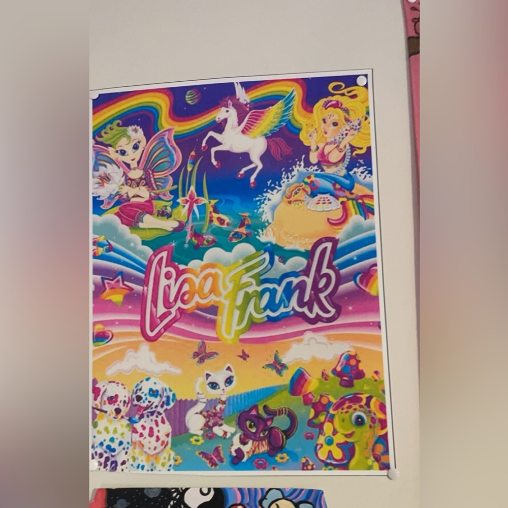 Vintage Lisa frank poster great condition